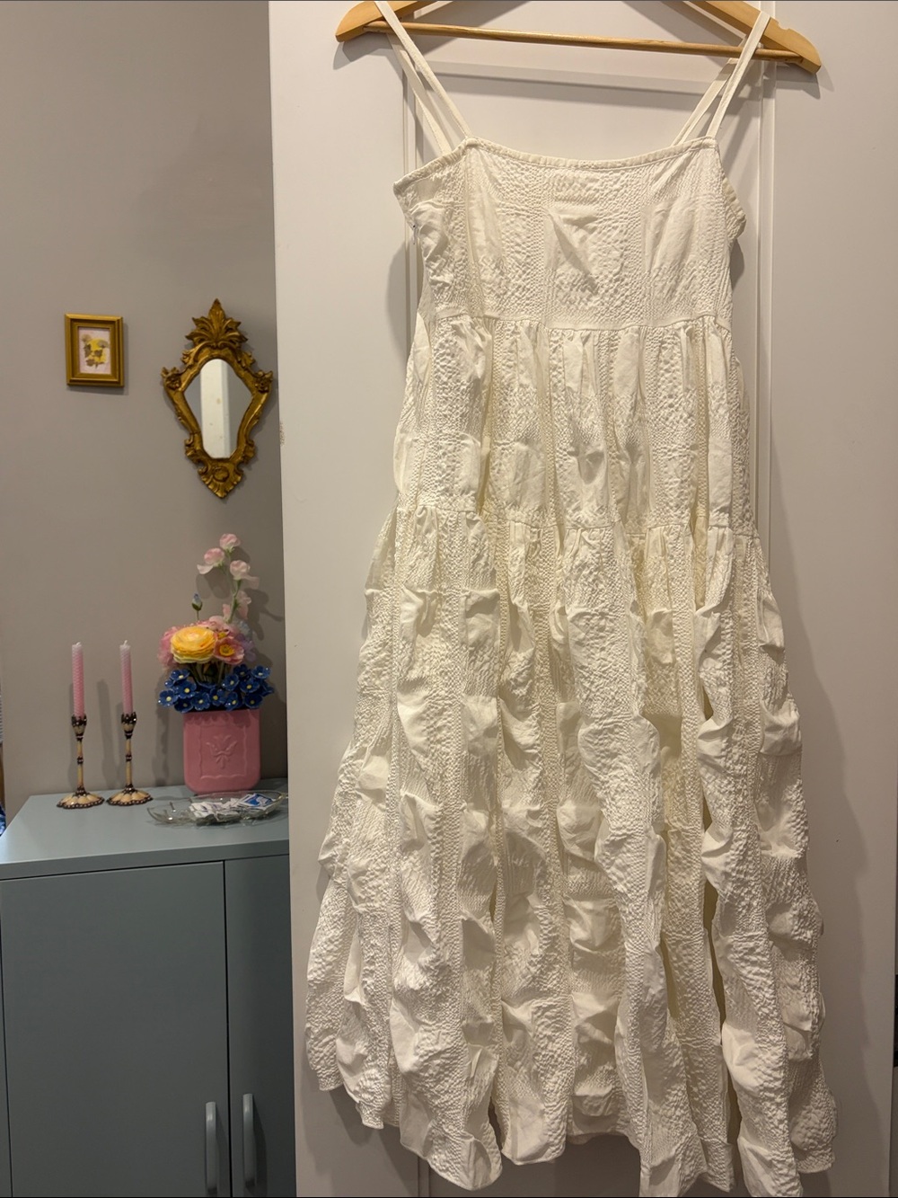 Nerlili white beach sundress